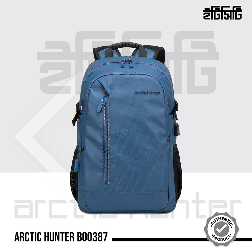 Hunter backpack blue deals