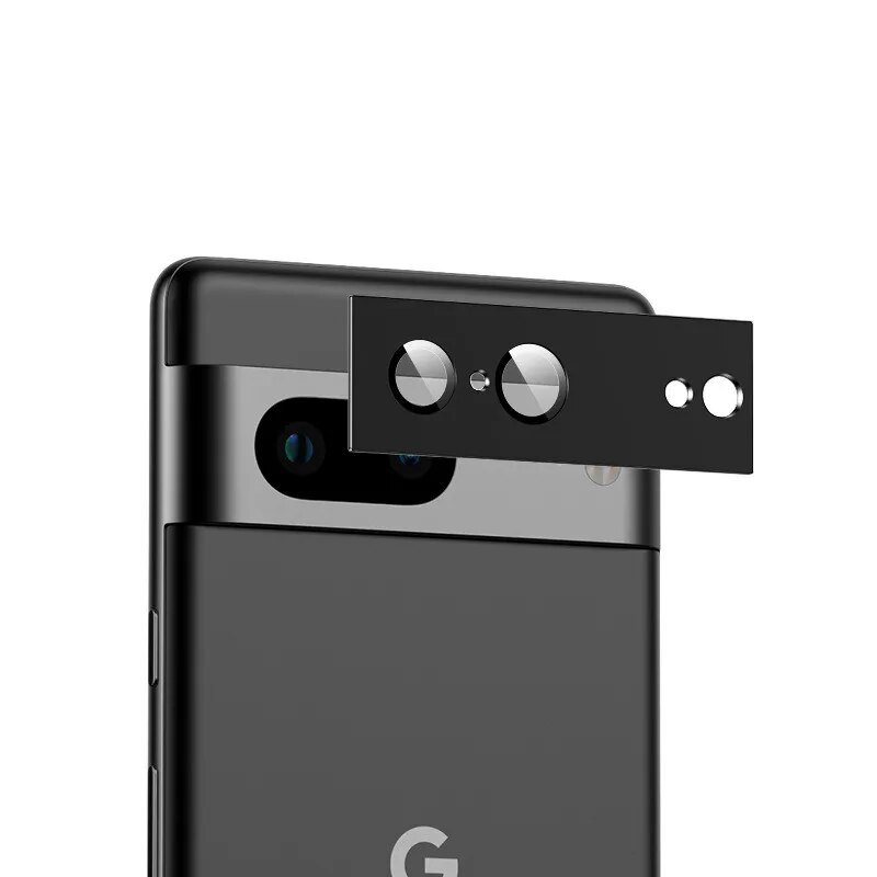 For Google Pixel 7 Pro 7A 8 8pro 6A Aluminum Alloy Ring Camera Protective Cover Metal Lens Protector Back lens Glass Cap. 