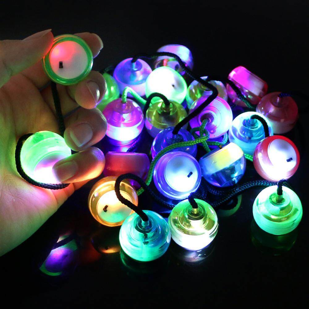 NEW Thumb Chucks Grow In Dark Fidget Ball Toy Finger Extreme Movement Cubes Spinner Anti Stress Anxiety Relief Toys Spinner YOYO(Yellow). 