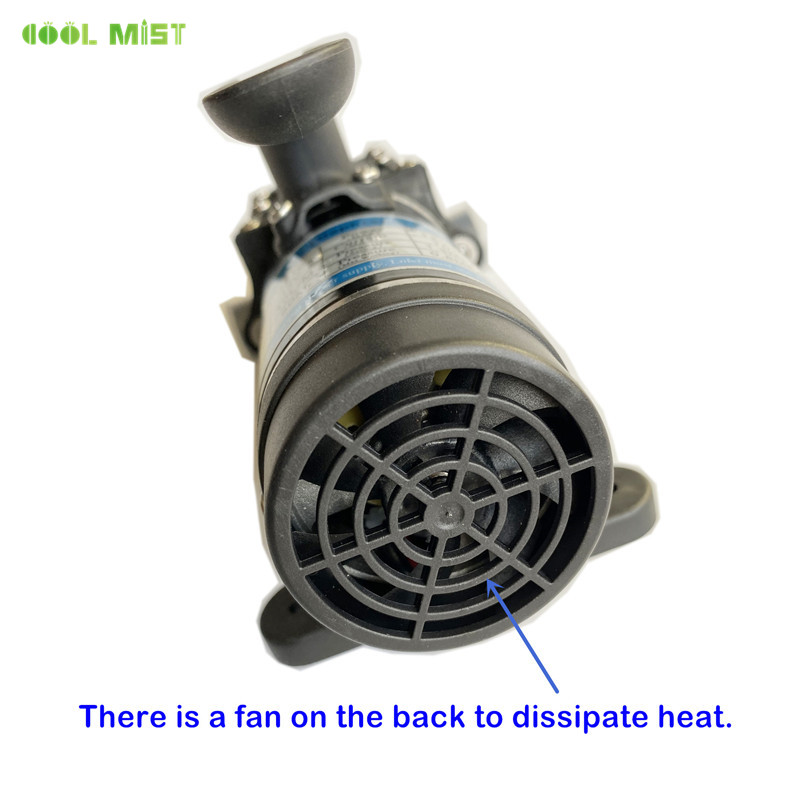 S399 Portable 10l/min High Pressure Diaphragm Self Priming Pump 120w Back-Flow Water Pump Garden Sprayer For Mist Cooling System. 