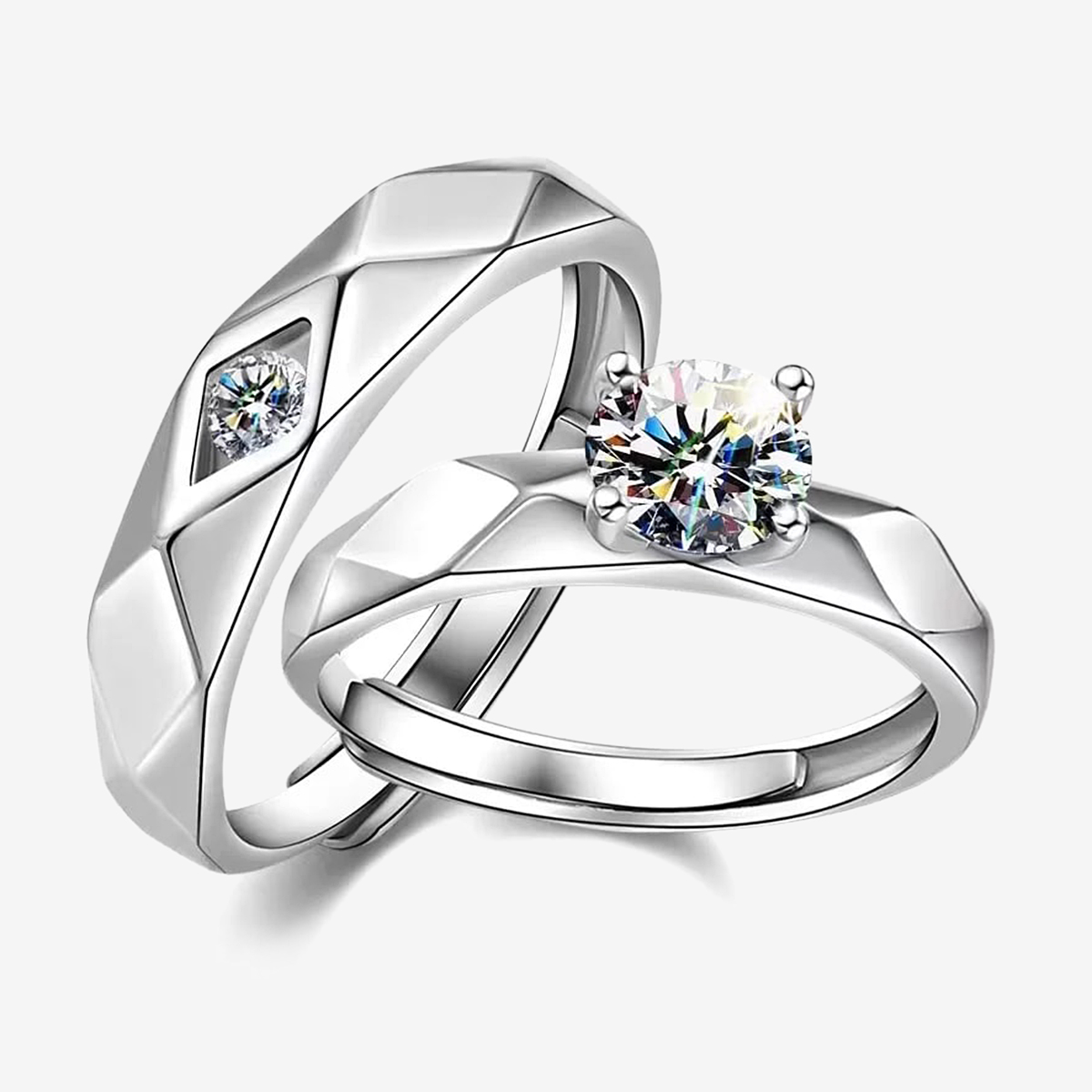 Adjustable Couple Rings For Men Women