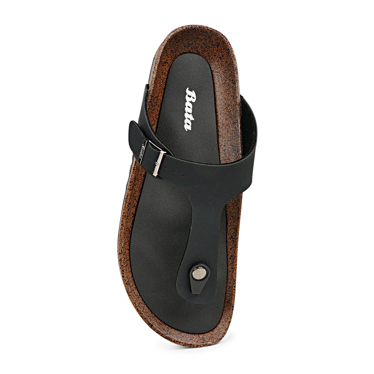 Bata MATTE Toe-Post Sandal for Men. 