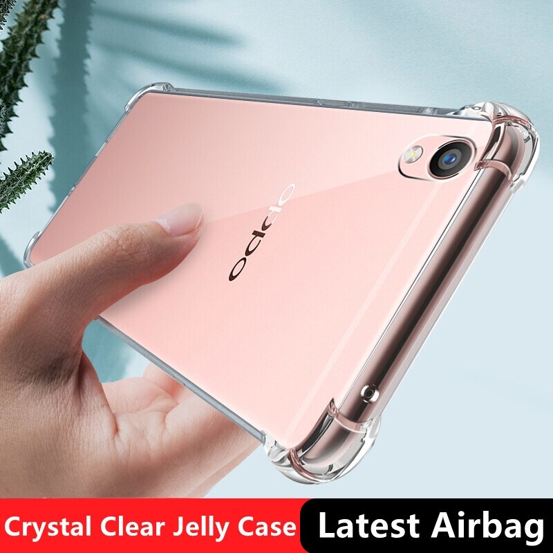 lthmy for OPPO F1 Plus X9009 R9m R9 Soft Gel Jelly Case Transparent Full Protective Anti-Scratch Resistant Back Cover Skin