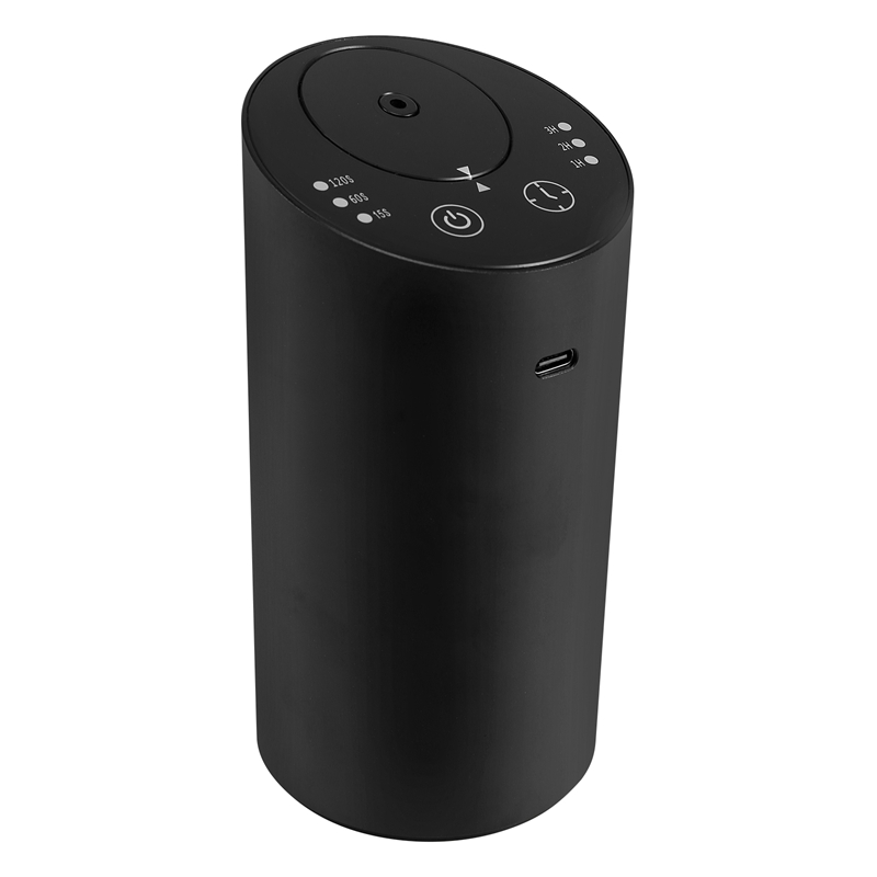 Essential Oil Diffuser Car Air Freshener Aroma Waterless USB Auto Aromatherapy Nebulizer Rechargeable for Home Yoga E. 