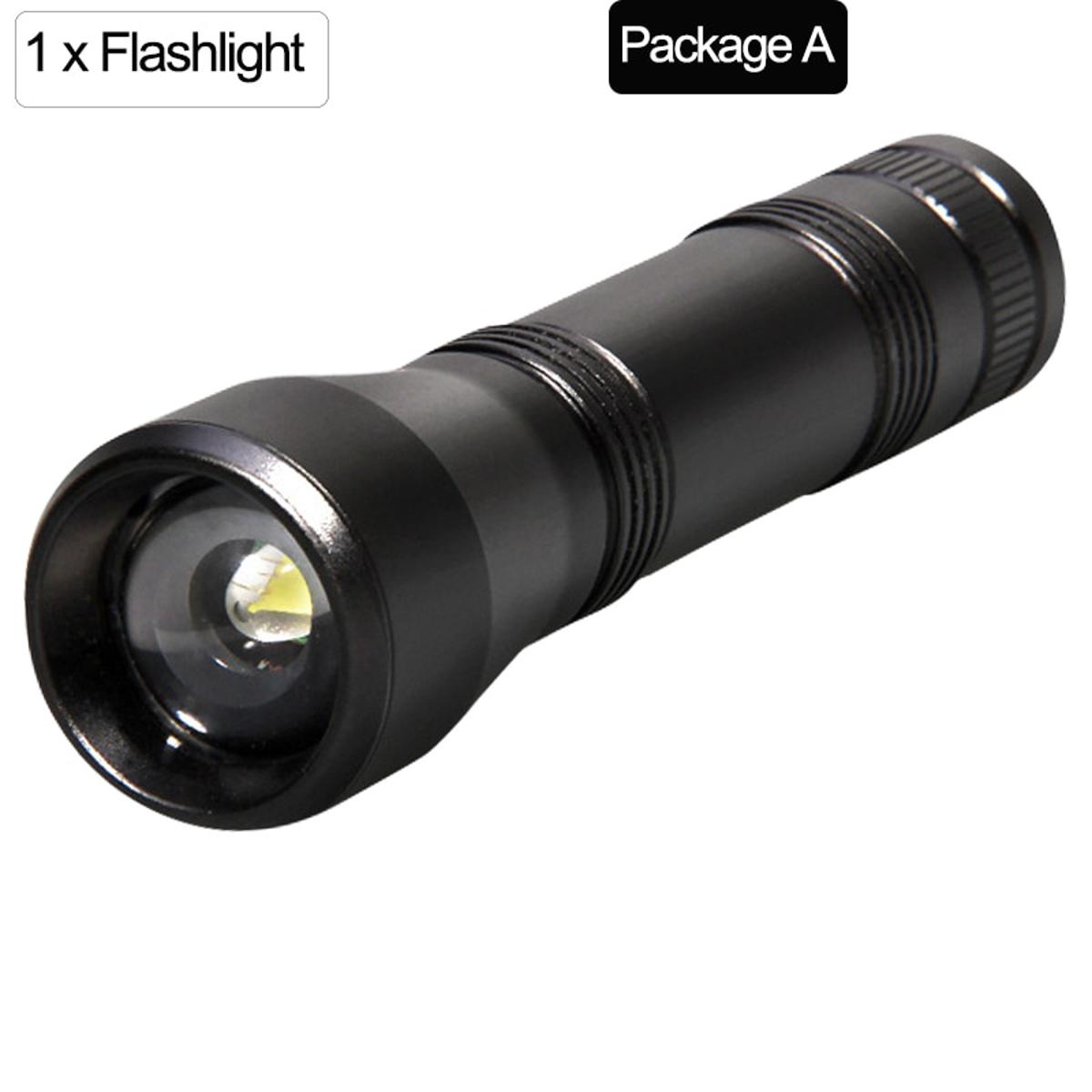 8000Lumens UV  Purple Light Lanterna 395nm Ultra Violet Light LED Torch Zoomable  by 18650 -UV  - Package A - UV