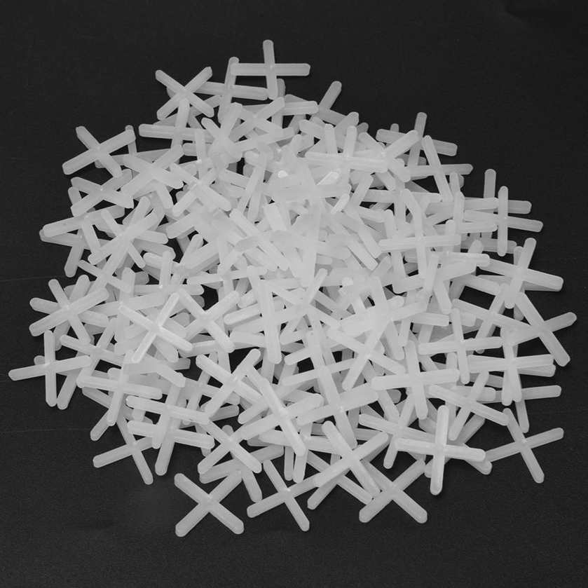 Tile Spacer 2000Pcs Ceramic Tiler Plastic Cross Plumber Reuseable Leveling System 2mm/2.5mm. 