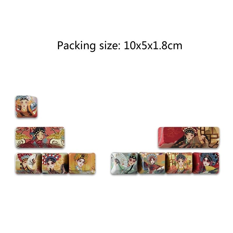 10 Keys OEM SHIFT Keycaps Large for Key PBT Chinese Dye Subbed Keycap For Cherry MX Mechanical Keybo. 