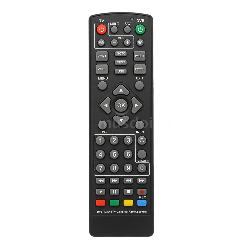 Universal DVB-T2 Set-Top Box Remote Control Wireless Smart Television STB Controller Replacement for. 