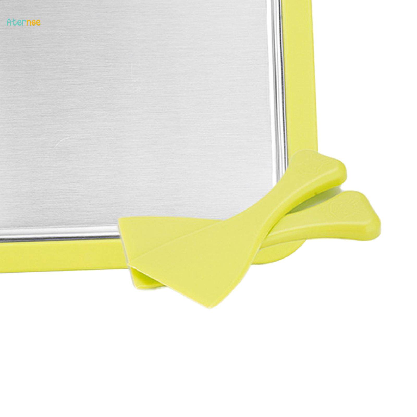 DIY Ice Cream Maker Roller Pan with 2 Scrapers Yoghurt Frying Machine Stainless Steel Freezer Pan for Parent Child Activities Summer Durable. 