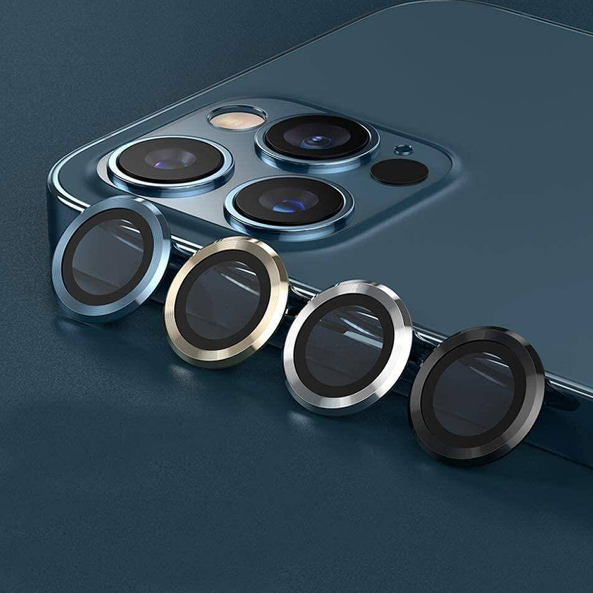 KUZOOM CAMERA RING LENS PROTECTOR FOR IPHONE. 