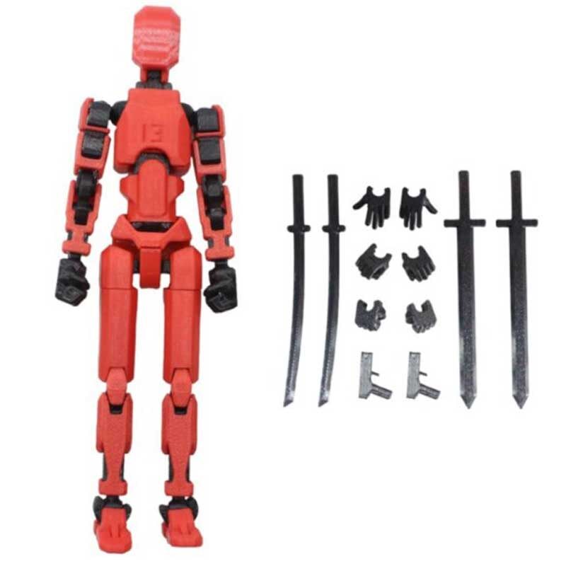 T13 Action Figure, Titan 13 Action Figure, Robot Action Figure,3D Printed Action. 