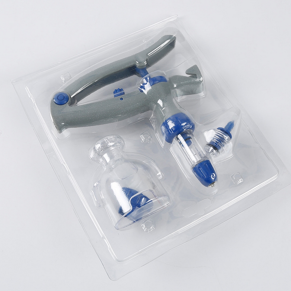 Automatic Continuous Injection Vaccination Syringe Livestock Vaccine Gun 0.5 to 5ml Adjustable Best For Chicken Duck Pig Cow Sheep Cattle. 