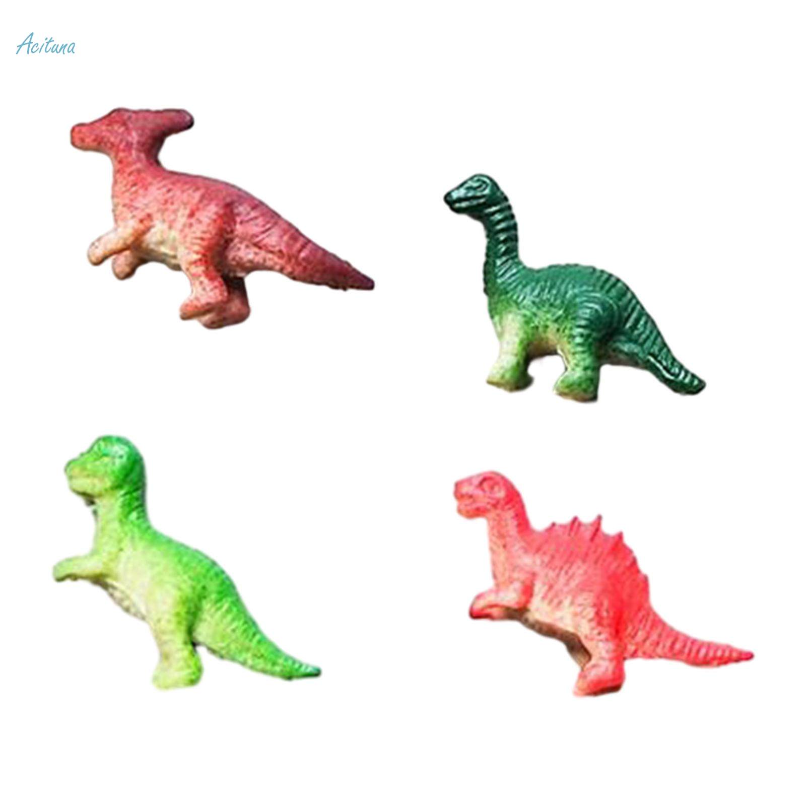 16Pcs Mini Dinosaur Figures Small Dino Toy Bulk with Display Little Dinosaur Figurine for. 