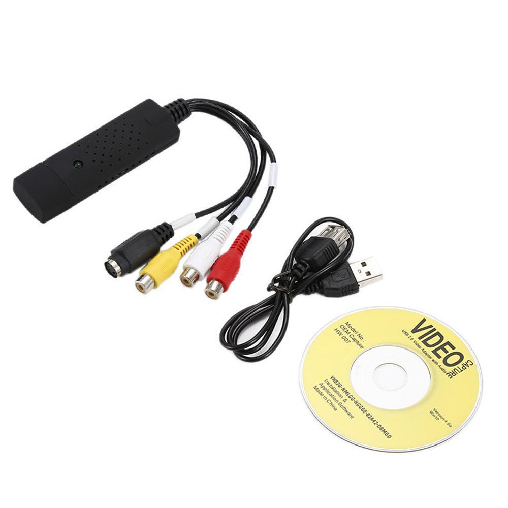 niceEshop Driver Free Version USB 2.0 Video Capture Card/VHS To DVD Converter - VHS Video To Digital DVD Converter Video Capture Card