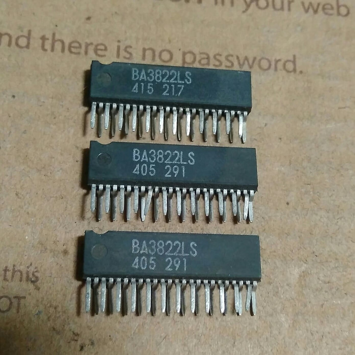 BA3822 5-Channel Stereo Graphic Equalizer IC. 