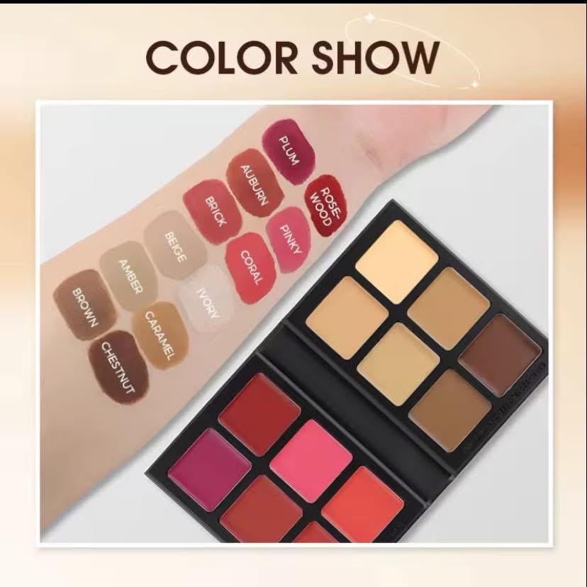 Imagic Multiuse Cream Foundation & Blush Palette. 