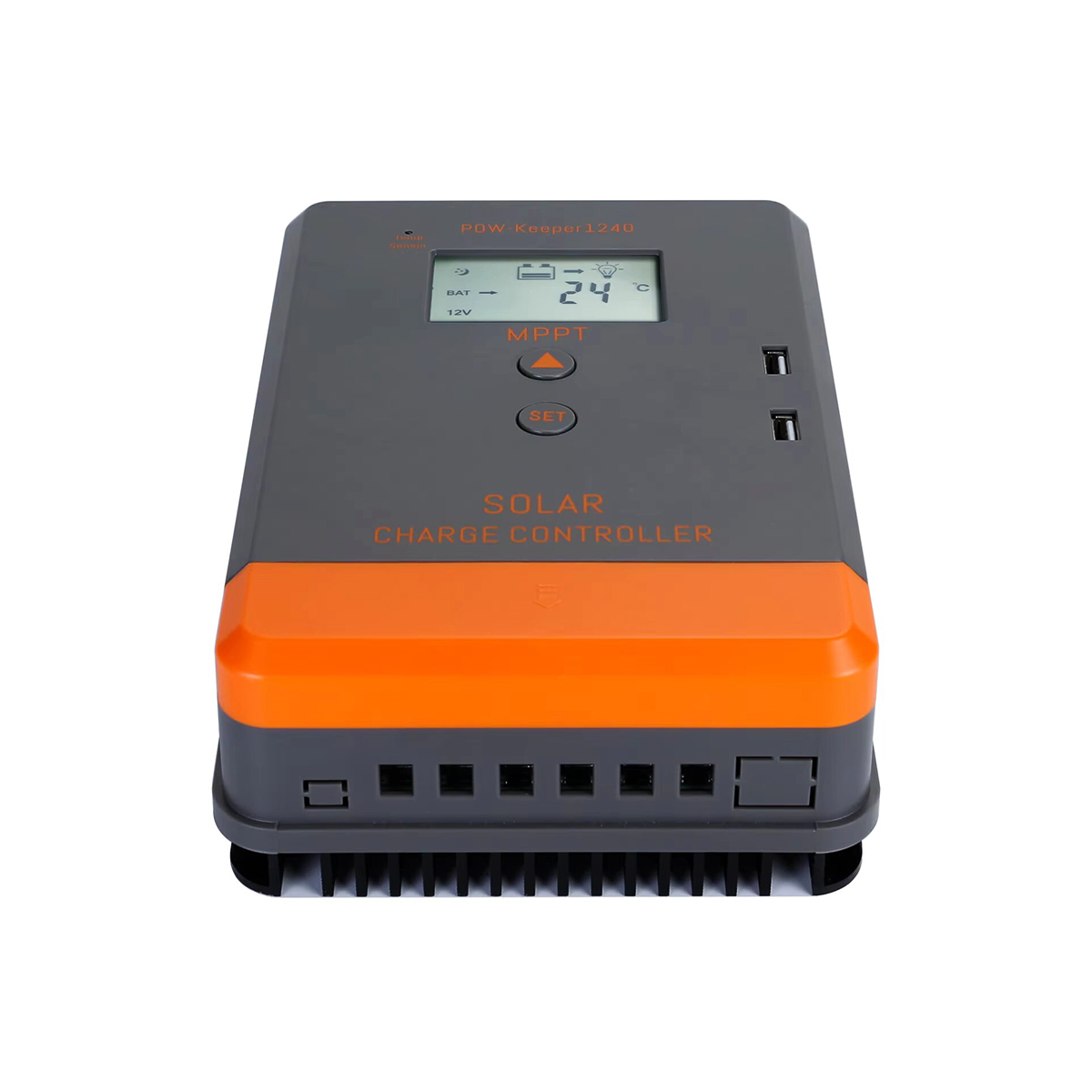 PowMr MPPT Solar Charger Controller 30A 12V 24V Solar Panel Regulator 75V PV INPUT LCD Display Various Load Control Modes POW-Keeper1230. 