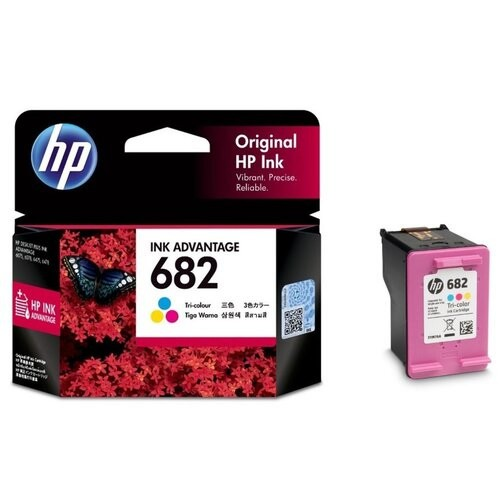 HP 682 Tri Color 3YM76AA Original Ink Advantage Cartridge. 