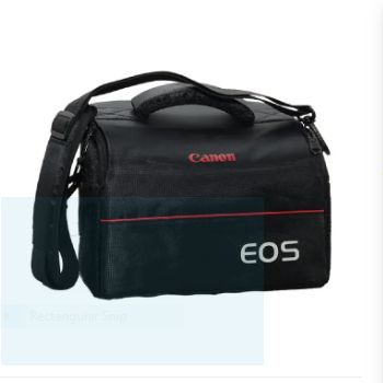 Canon Dslr Camera Bag Model Sl-20 Black And Red - Dslr Camera. 