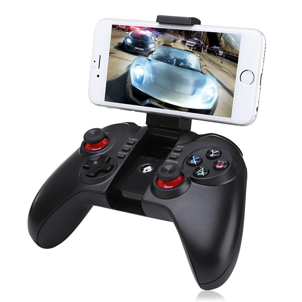 9068 Bluetooth 3.0 Wireless Game Pad Controller Pro Gaming Player Joystick for Android - Black. 
