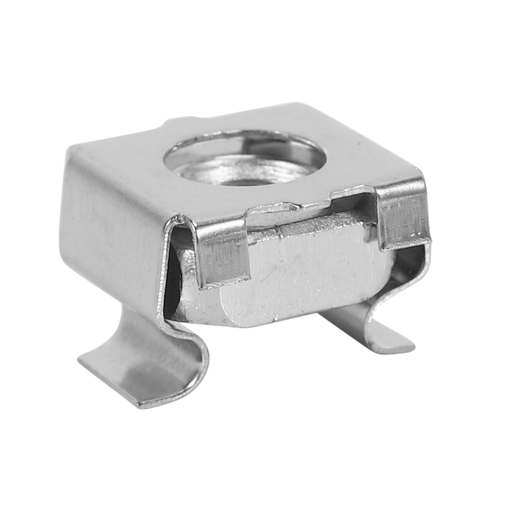 100 Sets M6 Square Hole Hardware Cage Nuts&Mounting Screws Washers for Server Rack and Cabinet(M6 x 20mm). 