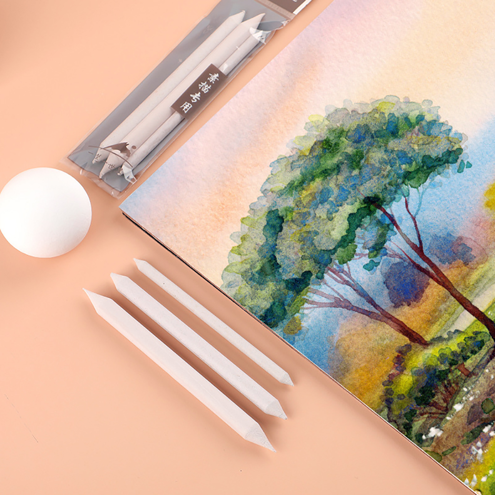 SF Blending Stumps and Tortillions Paper Art Blenders Sandpaper Pencil Sharpener Pointer for Artist Charcoal Sketch Drawing Tools. 