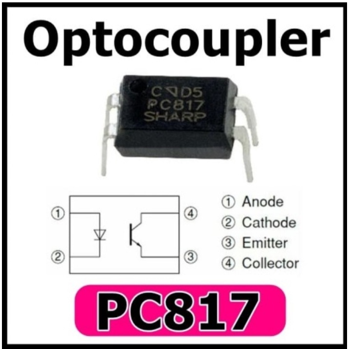 5Pcs PC817 EL817B EL817 LTV817 PC 817 DIP-4 Optocoupler Relay Driver IC  Photocoupler IC For Opto Isolators For Electronics Parts. 
