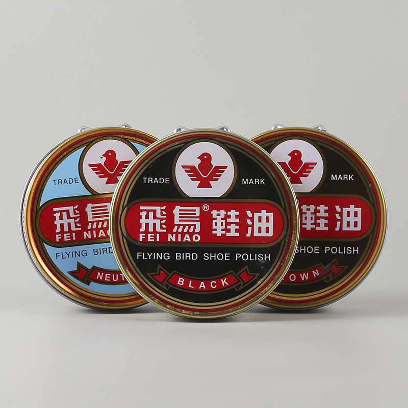 Flying Bird Shoe Polish – Black-40gm. 