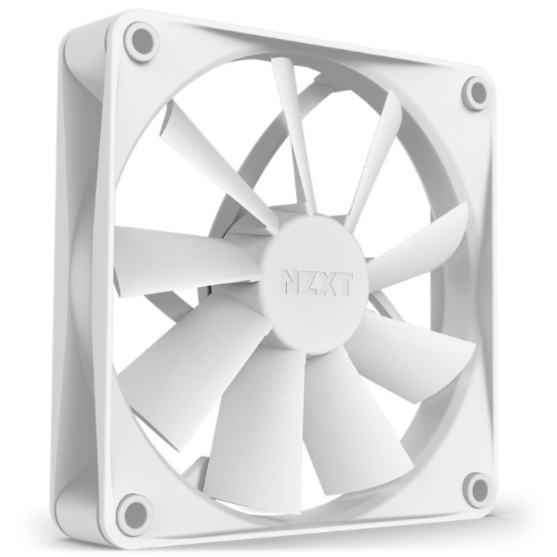 NZXT F120Q (RF-Q12SF-W1) White Casing Fan. 