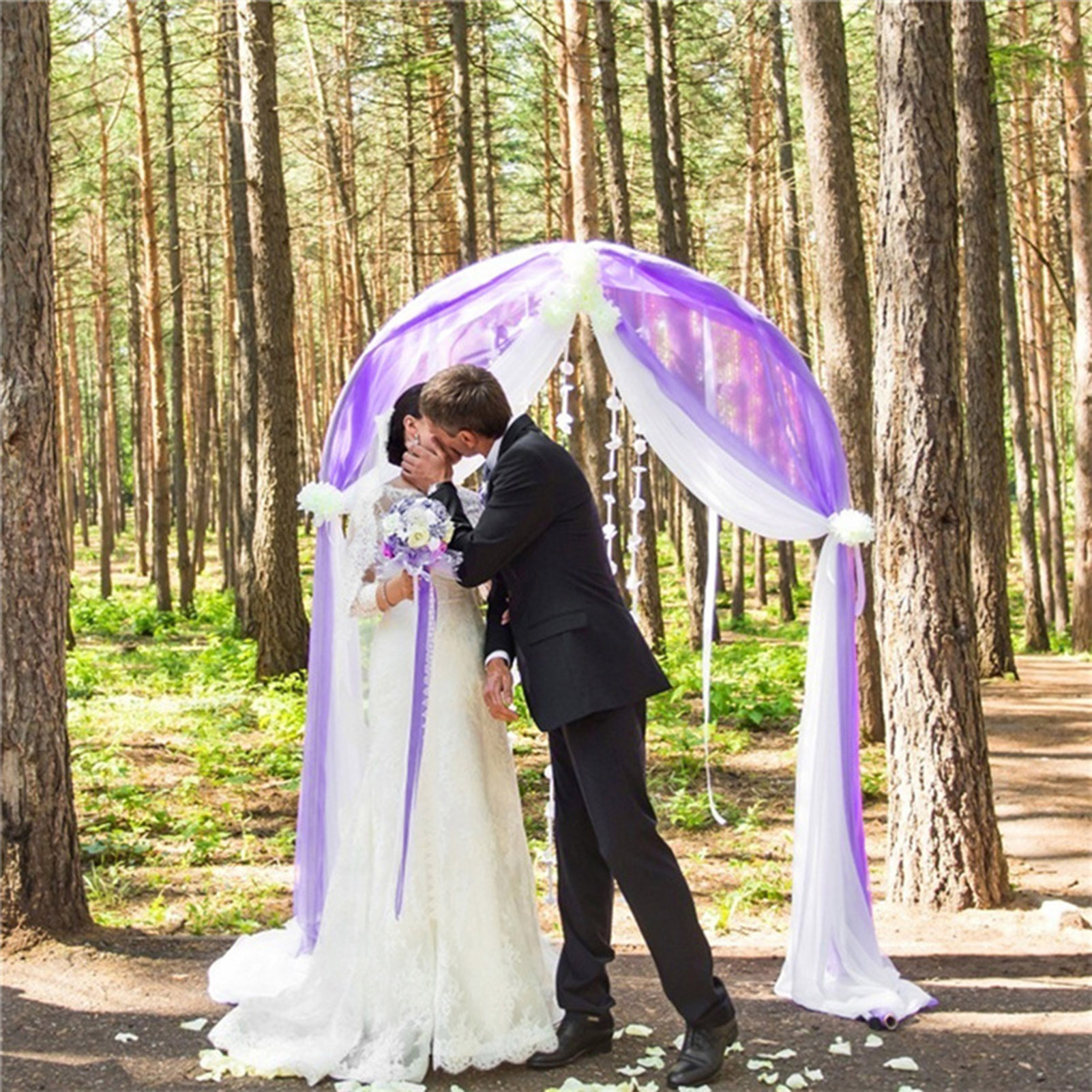 Childrenworld Backdrop Curtain Smooth Premium Ceremony Reception Draping Swag. 