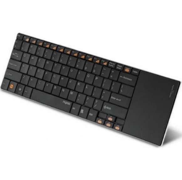 Rapoo E9180 Wireless Black Keyboard with Touch-pad. 