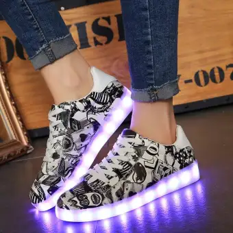 Fashion Girls Luminous Sneakers For Children Led Kids Glowing Sneakers High Quality Boy Girl Shoes Size 40 44 Buy Online At Best Prices In Bangladesh Daraz Com