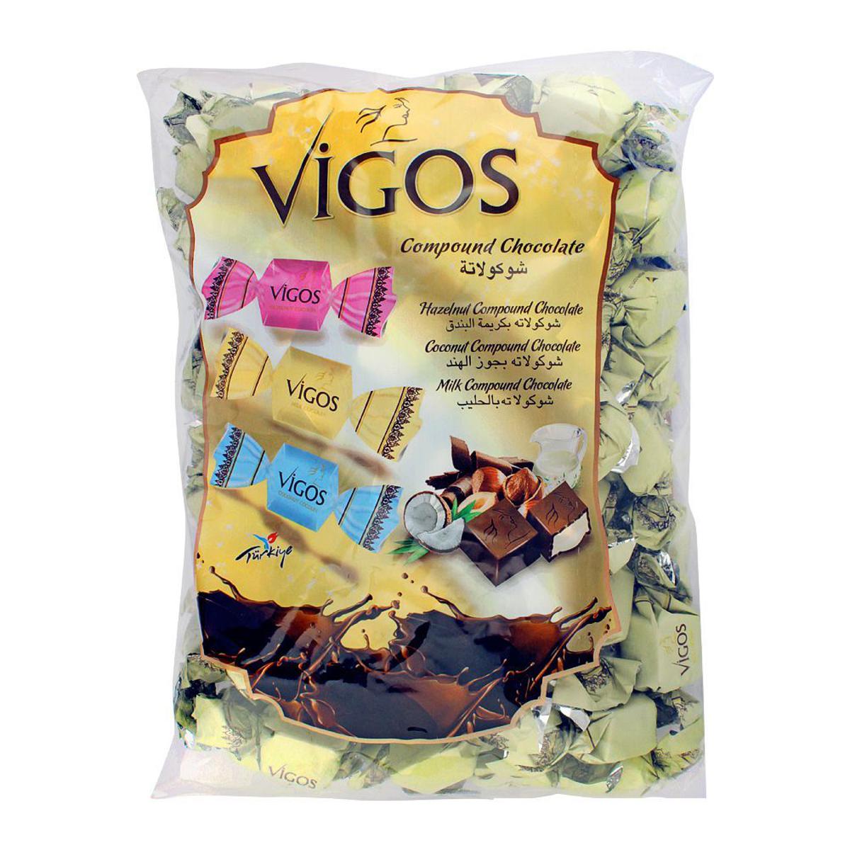 Vigos Assorted Compound Chocolate Candy,1000g