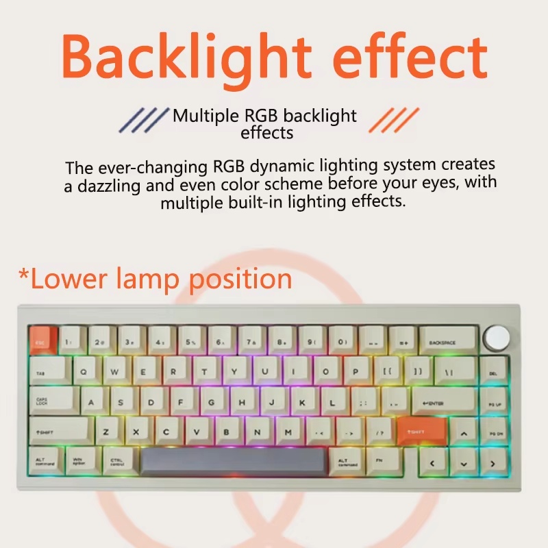 Cidoo V65 V2 Customized Gasket Aluminum Tuotuo Mechanical Keyboard Bluetooth Wireless Via Portable Hot Plug 65 Office Games Gift. 