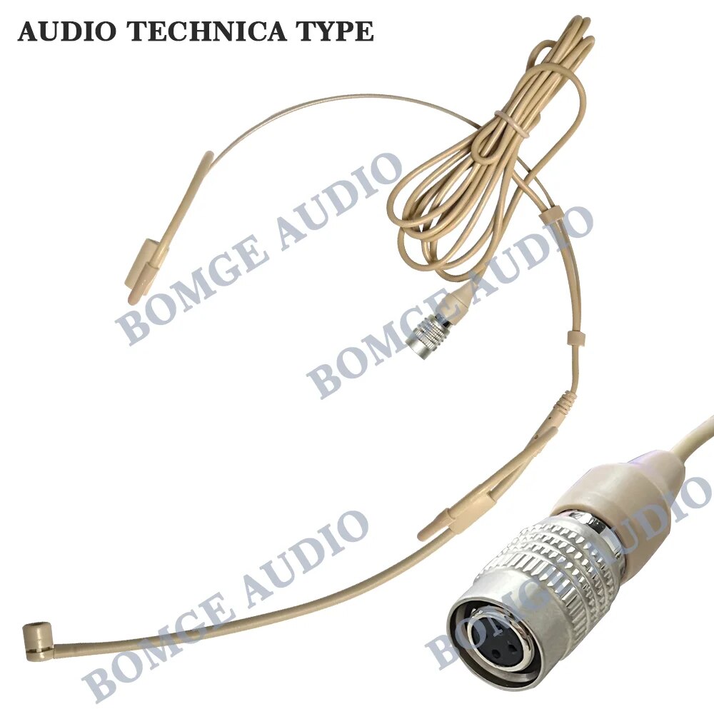 Headset Microphone For Sennheiser Shure AKG Professional wireless microphone system, various interfaces 4-pin 3-pin XLR 3.5mm. 