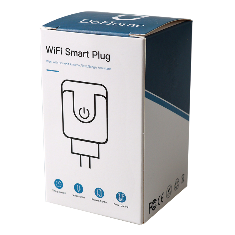 Wifi Smart Socket Wireless Plug Timer EU Plug 100-250V Voice Control dohome APP Work With Siri Alexa Google Assisitant. 