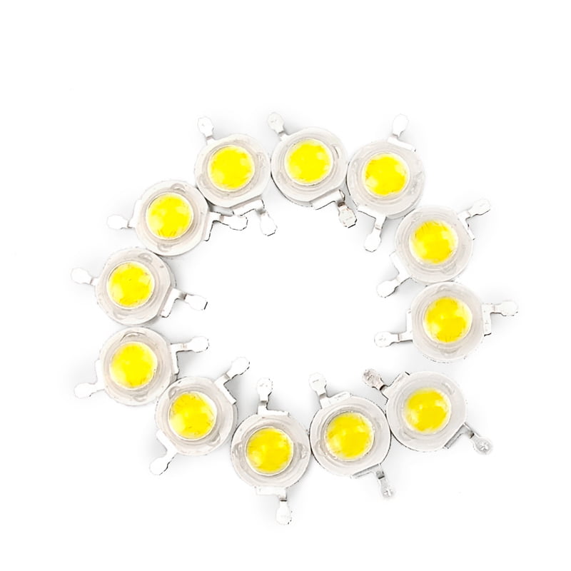 3w উচ্চ শক্তি আল্ট্রা উজ্জ্বল সাদা smd led (100 পিস) - strip light