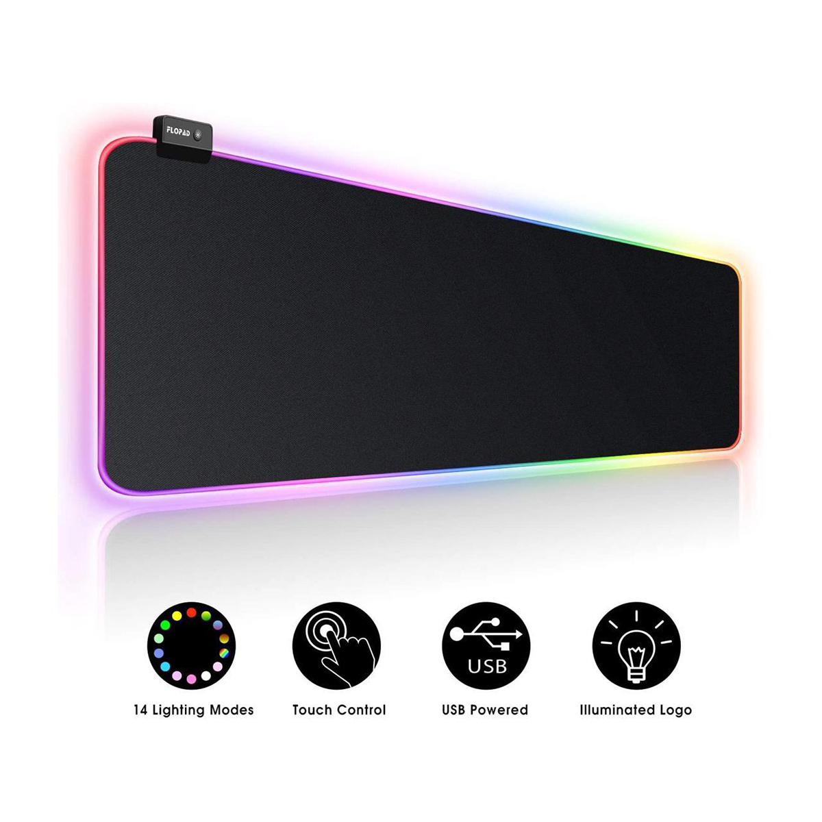 Leaven Rgb Lighting Gaming Mouse Pad Mini-Large Size Waterproof Usb Mousepad For Dota2 - Enhance Your Gaming Experience With Mouse Pad. 