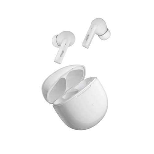 QCY T18 MeloBuds Truly Wireless Earbuds4-Mic Noise Reduction Dual Devices Connection Bluetooth Earbuds aptX Adaptive Sound in-Ear Earbuds, IPX5, 30H Playtime. 