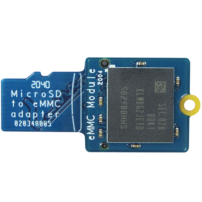 EMMC Module 16GB with Micro-SD Turn EMMC Adapter T2 for NanoPi/PC/RK3399 Development Board. 