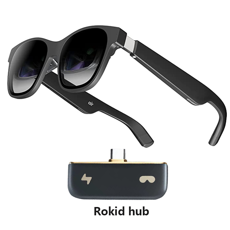 Xreal air AR glasses smart glasses with massive 201 "micro-OLED virtual theater augmented reality glasses watch stream ar space. 