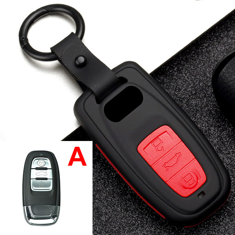 【DATA FROG Global MALL】Car Key Cover For Audi A1 A3 C5 Q3 B6 B7 A4 A6 A7 A8 Q5 Q7 S7 S8 SQ5 RS5 Accessories