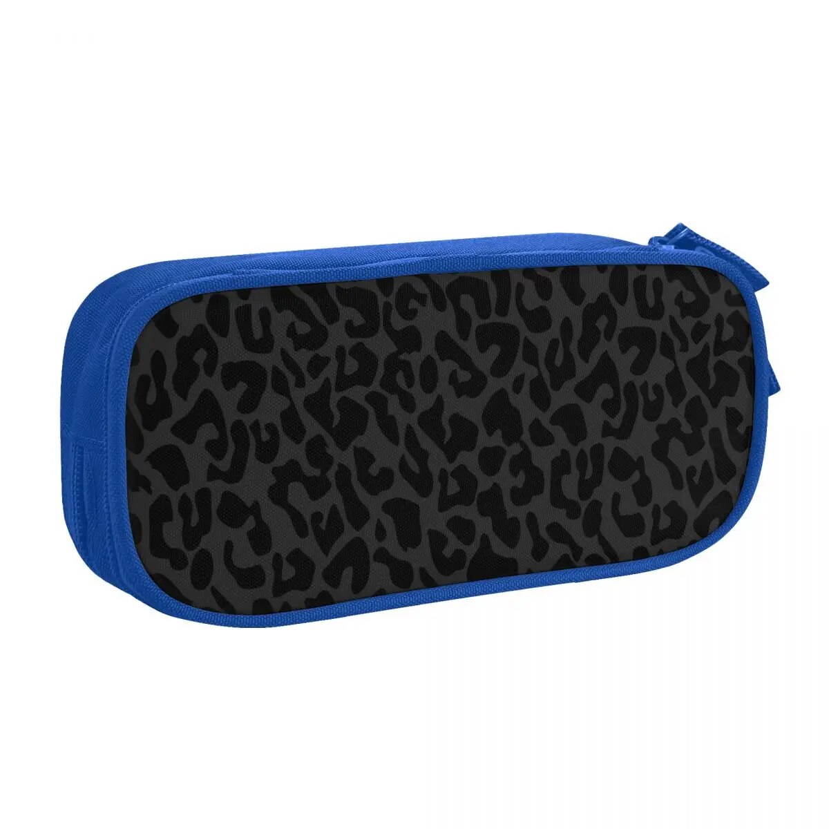 New Black Leopard Pencil Cases Cheetah Animal Pencil Pouch Pen Holder Kids Big Capacity Bag Office Gift Stationery. 