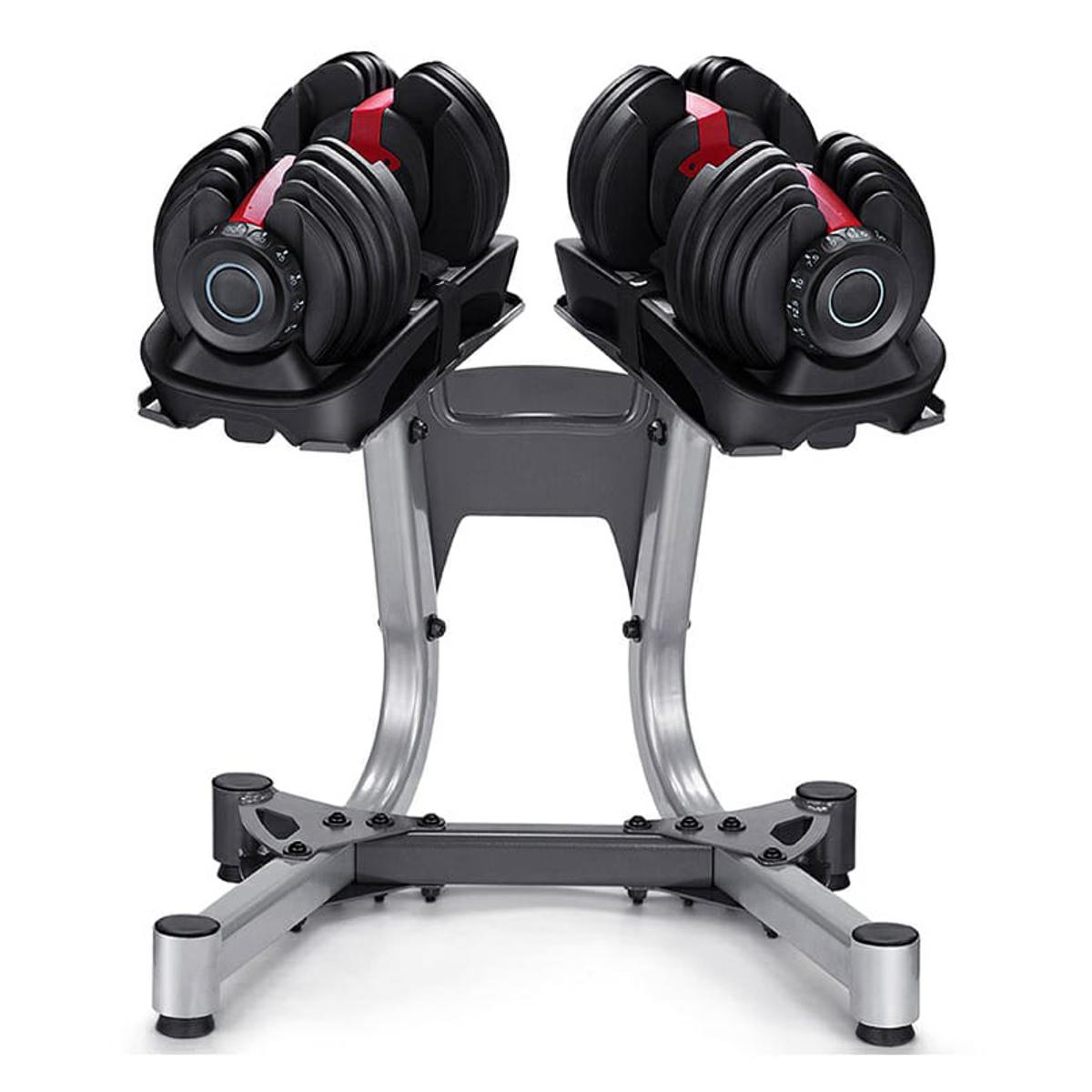 Adjustable Dumbbell Set 25 kg 2 set with Rack - Full Set - Fitness Mart