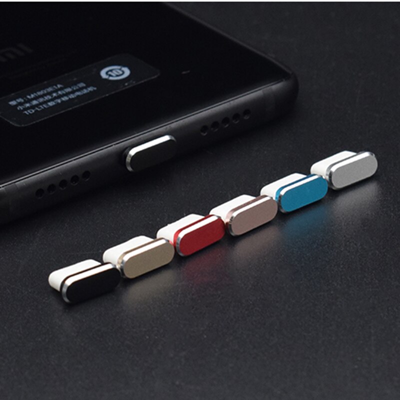 【happy one】Type-c Dust Plug Aluminium Alloy Type c Mobile Phone USB-C Jack Stopple for Xiaomi Mi5 Mi6 Huawei P9 P10 MacBook. 