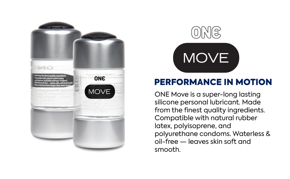 One Move Deluxe Personal Lubricant 100ml - Silicone Based Lubricant
