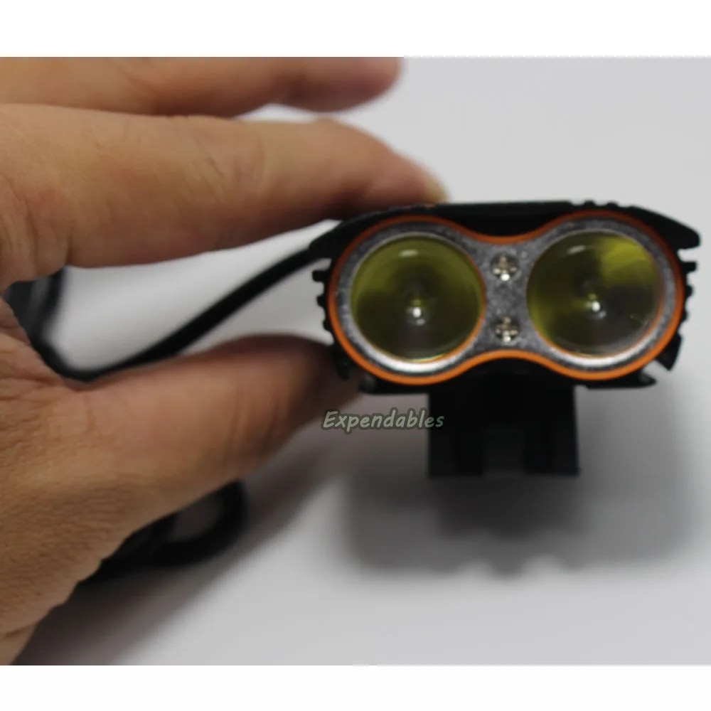 6000lm 2*XM-L T6 LED 5V Mini Front Bicycle Cycling Lamp Bike light USB 4 Mode head Flashlight torch lighting. 