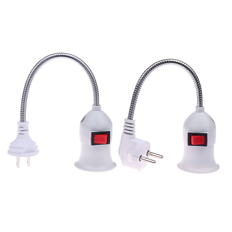 Plug In Light Socket Adapter Extension Light Socket Converter Plug Lamp Socket Lamp Bulb Holder E27 All Direction Bulb Adapter. 