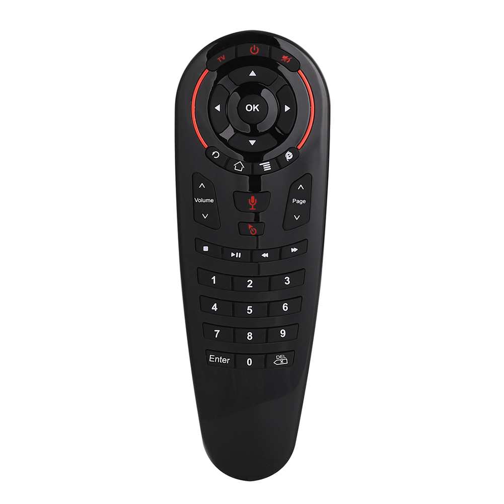 G30S Voice Air Mouse Universal Remote Control 33 Keys IR Learning Gyro Sensing Wireless Smart Remote for Android TV Box. 