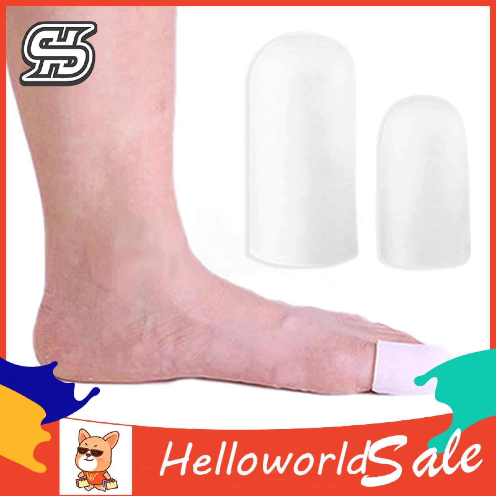 HelloWorld Toe Cap Comfortable Provide Relief from Missing/Ingrown Toenails Toe Cover. 